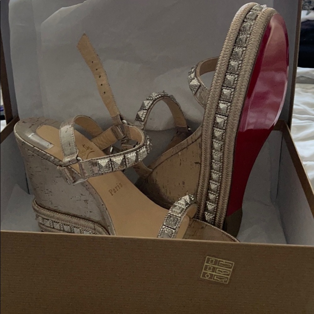 Christian Louboutin wedges